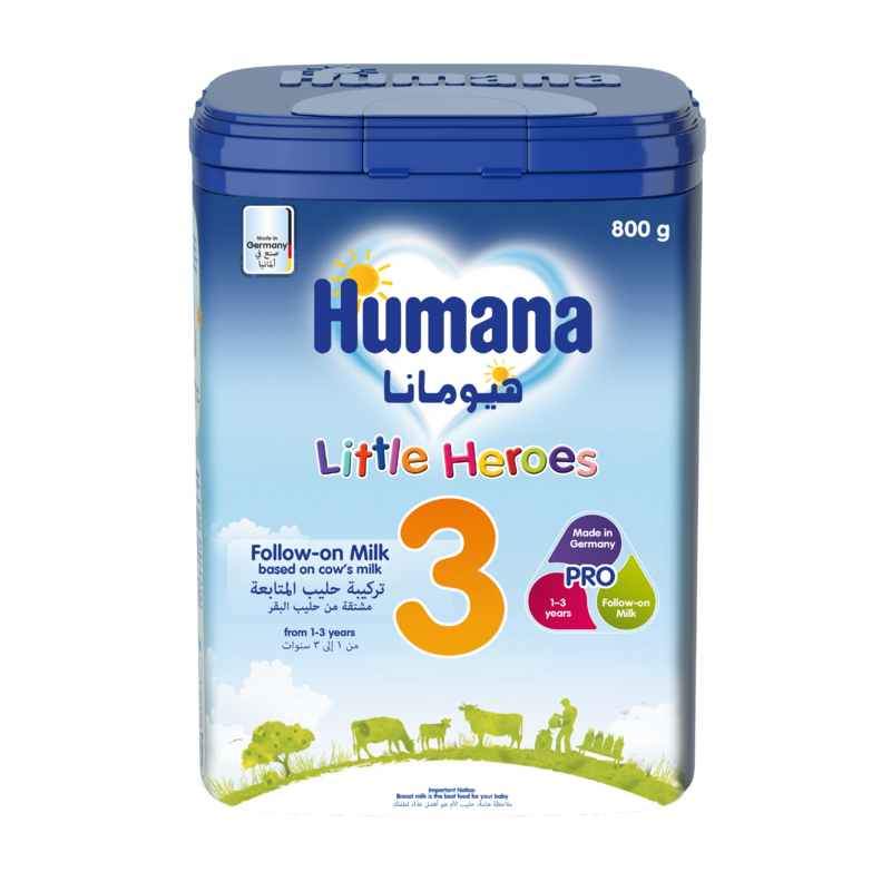 Humana Baby - Stage 3 - GMO Free Milk - Humana KSA